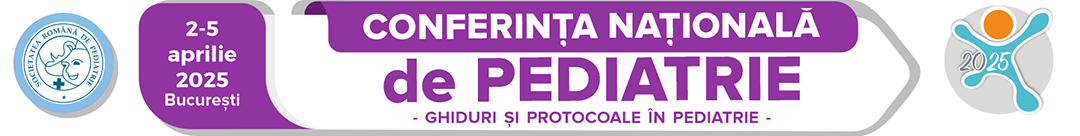 Conferinta Nationala de Pediatrie, 2025 Logo